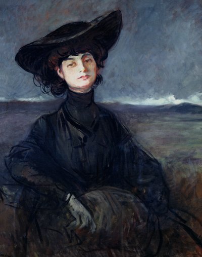 Anna de Noailles (1876-1933) alkotó: Jean Louis Forain